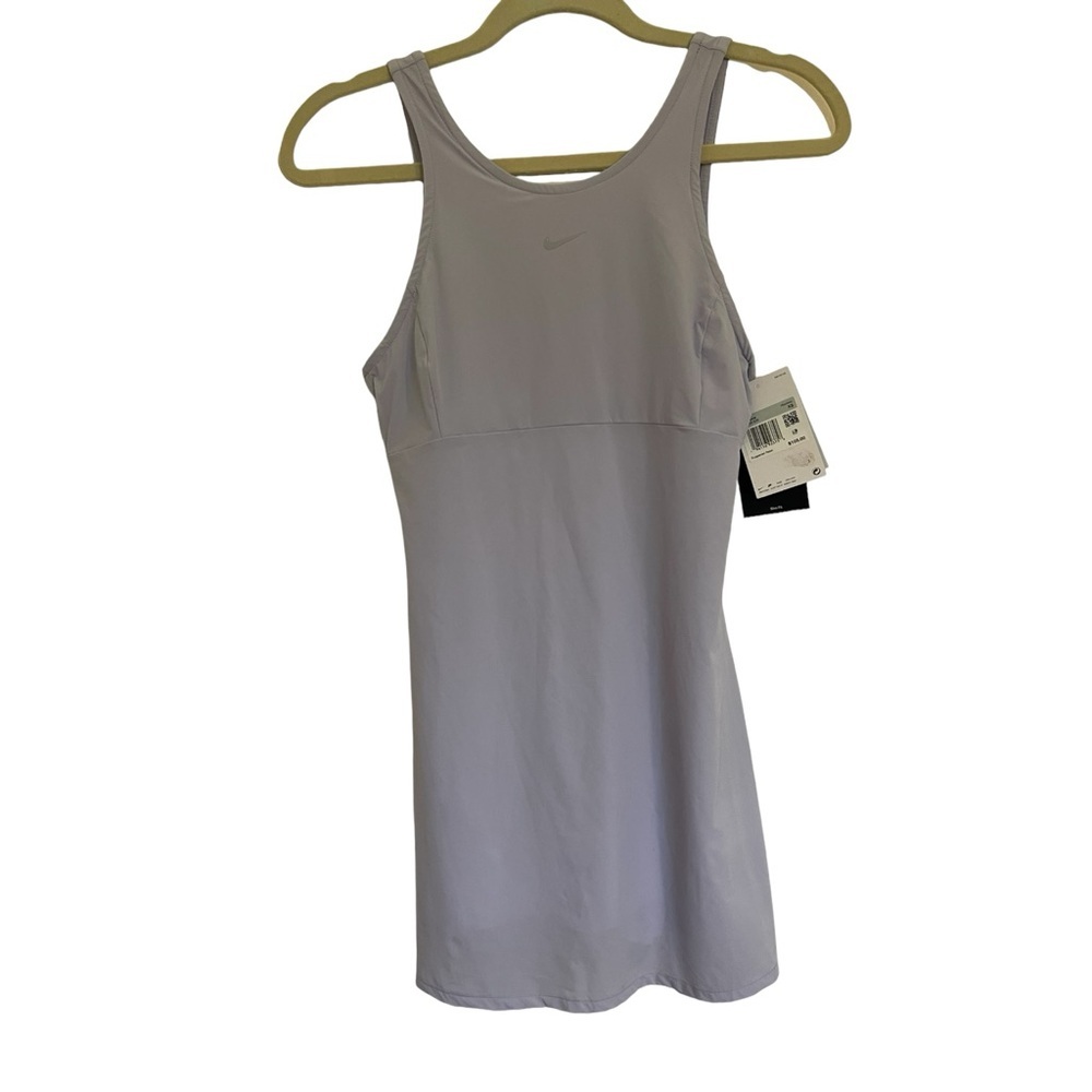 NWT Nike Dri-FIT Bliss Women’s Training Dress - Light Purple Sz XS Tenniscore